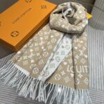 Louis Vuitton Unisex LV Game On Scarf Beige Allover Monogram M76900 - Image 3