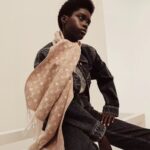 Louis Vuitton Unisex LV Game On Scarf Beige Allover Monogram M76900 - Image 9