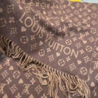 Louis Vuitton Unisex LV Game On Scarf Brown Allover Monogram M77377 (11)