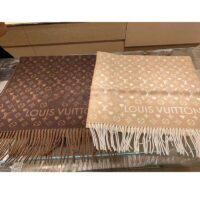 Louis Vuitton Unisex LV Game On Scarf Brown Allover Monogram M77377 (11)