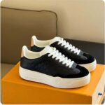 Louis Vuitton Unisex LV Groovy Platform Sneaker Black Monogram Calf Leather 1ACHH0 - Image 2