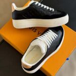 Louis Vuitton Unisex LV Groovy Platform Sneaker Black Monogram Calf Leather 1ACHH0 - Image 5