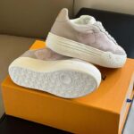 Louis Vuitton Unisex LV Groovy Sneaker Beige Patent Monogram Canvas 1ACSVV - Image 7