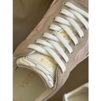 Louis Vuitton Unisex LV Groovy Sneaker Beige Patent Monogram Canvas 1ACSVV (1)