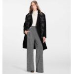 Louis Vuitton Unisex LV Mahina Flight Mode Scarf Black Cashmere Wool M77902 - Image 8