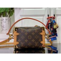 Louis Vuitton Unisex Pico Side Trunk Brown Monogram Coated Canvas M83018 (8)