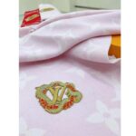 Louis Vuitton Unisex Precious Dragon LV Essential Scarf Pink Wool M79522 - Image 5