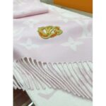 Louis Vuitton Unisex Precious Dragon LV Essential Scarf Pink Wool M79522 - Image 4