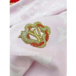 Louis Vuitton Unisex Precious Dragon LV Essential Scarf Pink Wool M79522 - Image 6