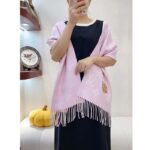 Louis Vuitton Unisex Precious Dragon LV Essential Scarf Pink Wool M79522 - Image 10