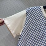 Louis Vuitton Women LV Damier Front T-Shirt Cotton Creamy White 1AFPA0 – Bild 6