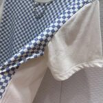 Louis Vuitton Women LV Damier Front T-Shirt Cotton Creamy White 1AFPA0 – Bild 9