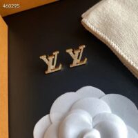 Louis Vuitton Women LV Eclipse Earrings Crystal LV Initials M00609 (7)