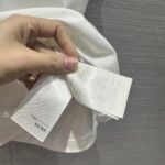 Louis Vuitton Women LV Eyelet Tab Tank Top White Cotton 1AFKP5 - Image 10