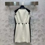 Louis Vuitton Women LV Fitted Scuba Dress Eggshell Beige 1AFF99 - Bild 3