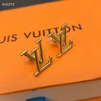 Louis Vuitton Women LV Iconic Earrings Gold-Color Initials M00743 (3)