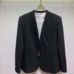 Louis Vuitton Women LV Jewel Button Tuxedo Jacket Black - Bild 2