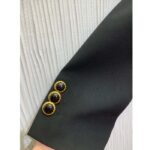 Louis Vuitton Women LV Jewel Button Tuxedo Jacket Black - Bild 9