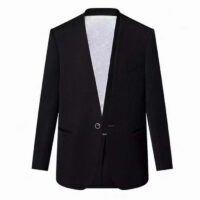 Louis Vuitton Women LV Jewel Button Tuxedo Jacket Black (6)