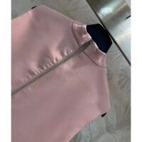 Louis Vuitton Women LV Mock-Neck Straight Dress Light Pink 1AFCHR (3)