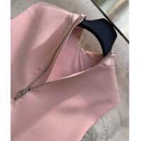 Louis Vuitton Women LV Mock-Neck Straight Dress Light Pink 1AFCHR (3)