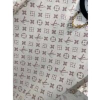 Louis Vuitton Women LV Monogram Crop Top Cotton Beige 1AFON5