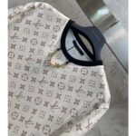 Louis Vuitton Men LV Monogram Crop Top Cotton Beige 1AFON5 - Bild 4