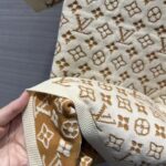 Louis Vuitton Women LV Monogram Jacquard Knit Top Wool Ecru 1AFEEU - Image 9