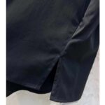 Louis Vuitton Women LV Monogram Lavaliere Button Sleeve Blouse Black 1AFCAV - immagine 8