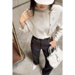 Louis Vuitton Women LV Eyelet Tab Jeans Navy Cotton 1AFGME – Image 13