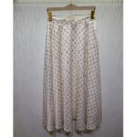 Louis Vuitton Women LV Monogram Midi Skirt Silk Beige 1AFOJN - Bild 3