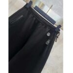 Louis Vuitton Women LV Scuba Pants Black Regular Fit 1AFFLI - Imagen 5