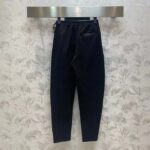 Louis Vuitton Women LV Scuba Pants Black Regular Fit 1AFFLI - Imagen 3