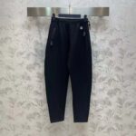 Louis Vuitton Women LV Scuba Pants Black Regular Fit 1AFFLI - Imagen 2