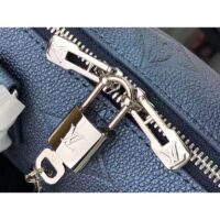 Louis Vuitton Women LV Speedy Bandoulière 20 Blue Cowhide Leather M46484 (4)