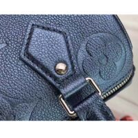 Louis Vuitton Women LV Speedy Bandoulière 20 Blue Cowhide Leather M46484 (4)