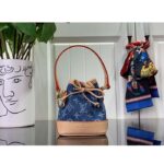Louis Vuitton Women Micro Noe Bag Charm Monogram Denim Canvas M01700 – Bild 2