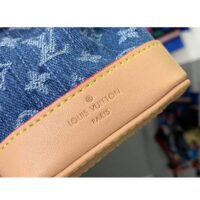 Louis Vuitton Women Micro Noe Bag Charm Monogram Denim Canvas M01700 (2)