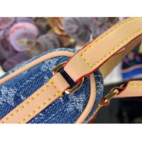 Louis Vuitton Women Micro Speedy Bag Charm Monogram Denim Canvas M01701 (3)