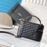 Saint Laurent YSL Women Gaby Vanity Bag Lambskin Black Leather – Bild 3