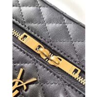 Saint Laurent YSL Women Gaby Vanity Bag Lambskin Black Leather (2)