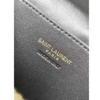 Saint Laurent YSL Women Gaby Vanity Bag Lambskin Black Leather (2)