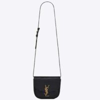 Saint Laurent YSL Women Kaia Small Satchel Shiny Crocodile-Embossed Leather (2)