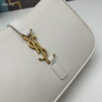 Saint Laurent YSL Women LE 5 À 7 Smooth Leather White Calfskin (9)