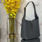 Saint Laurent YSL Women LE 5 À 7 Supple Small Grained Black Leather - immagine 4