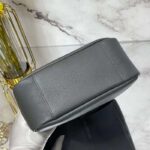 Saint Laurent YSL Women LE 5 À 7 Supple Small Grained Black Leather - immagine 6