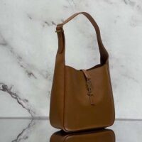 Saint Laurent YSL Women LE 5 À 7 Supple Small Grained Brown Leather (9)