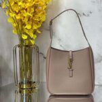 Saint Laurent YSL Women LE 5 À 7 Supple Small Grained Pink Leather - Image 2