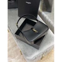 Saint Laurent YSL Women Le 5 À 7 Padded Lambskin Black Leather (1)