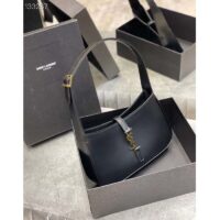 Saint Laurent YSL Women Le 5 À 7 Padded Lambskin Black Leather (1)